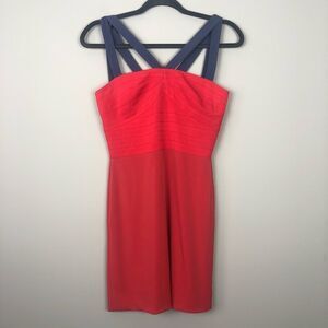 BCBGENERATION | Red Bustier Dress Strappy Small